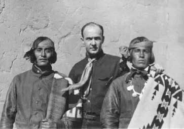 Witter Bynner and Navajo Indians of Santa Fe