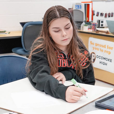 Pocomoke High School Writing Program